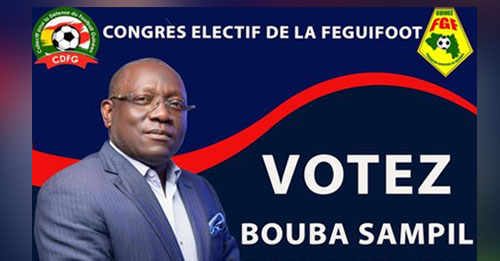 Guinée/Election du bureau exécutif de la FGF: Bouba Sampil élu président