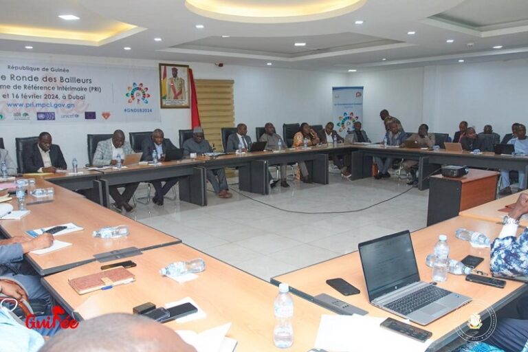 GUINÉE/ MPCI : Tenue de la table Ronde des Bailleurs sur le Programme de Référence Intérimaire (PRI) à Dubaï