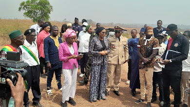 Forécariah/Technologie : La ministre Diaka Sidibé sur le site du futur Pôle d’Innovation