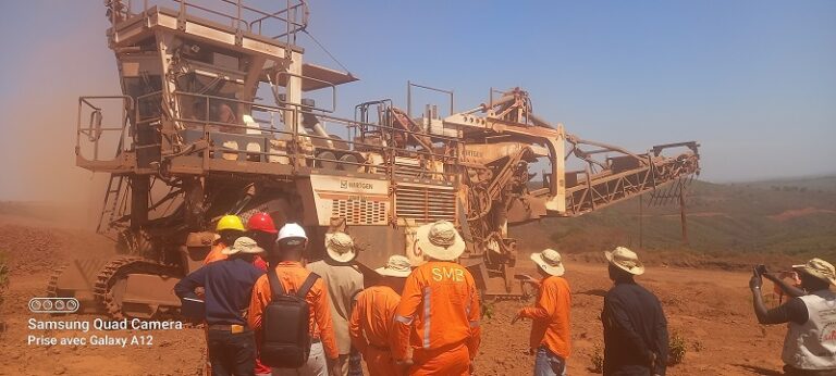 Boké-Mines: Les réalisations  du   Consortium SMB-WINING qui révolutionnent  et modernisent  l’activité minière en Guinée
