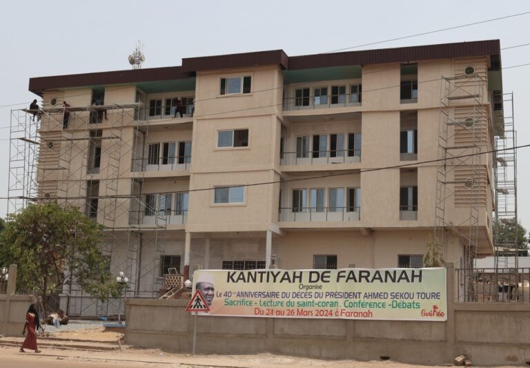 Faranah/Résidence privée du président Sékou Touré : Un immeuble R+3 sorti des terres