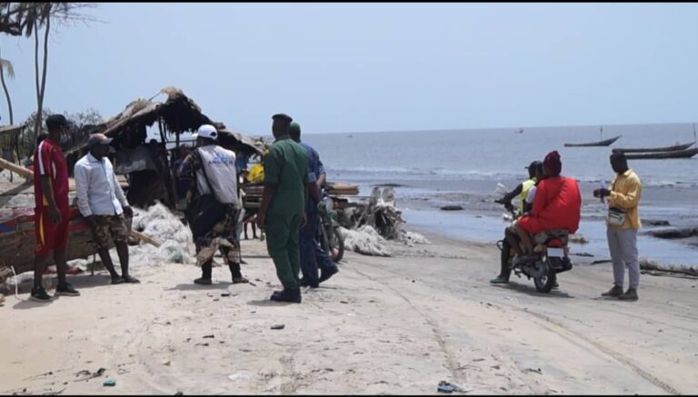 Forécariah : Un mort et plusieurs dégâts matériels suite à une inondation sur l’ile de Kaback