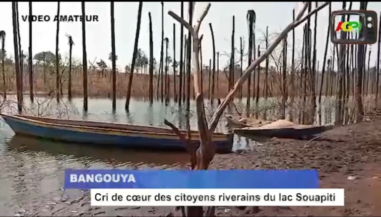KINDIA / BANGOUYA : CRI DE CŒUR DES CITOYENS RIVERAINS DU LAC SOUAPITI