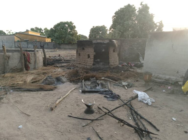 Koundara : 5 cases et leurs contenus partis en fumée