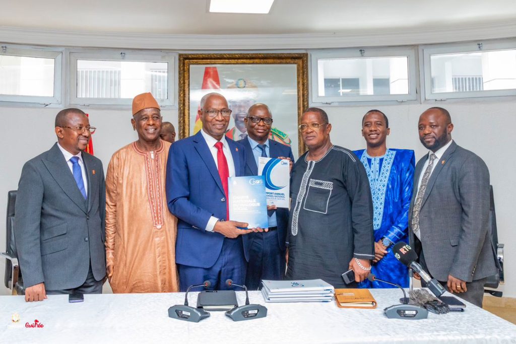 Guinée Remise Officielle Du Rapport Annuel Du Conseil National Du Guinée Remise Officielle Du Rapport Annuel Du Conseil National Du