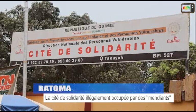 RATOMA : LA CITÉ DE SOLIDARITÉ ILLÉGALEMENT OCCUPÉE PAR DES « MENDIANTS »