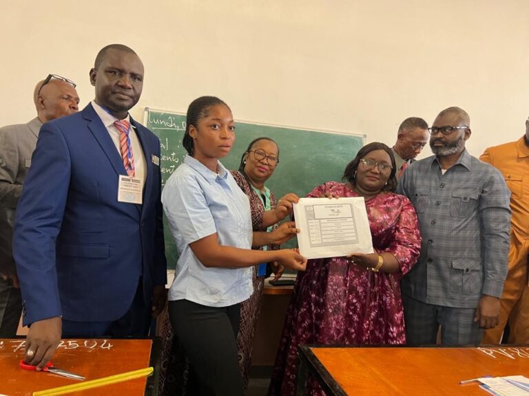 Guinée/ METFP :  Les premières épreuves des examens de sortie des écoles techniques et professionnelles lancées à l’ENAM de Coléyah