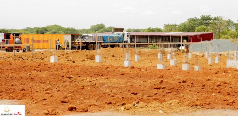 Kankan: Le premier ministre visite le site de construction de l’aérogare régional