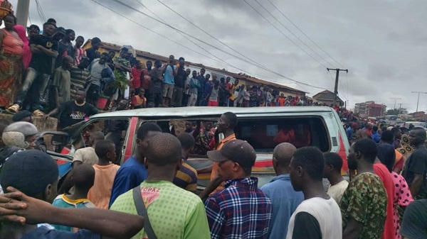 Matoto/Urgent: Plusieurs blessés dans un accident de la circulation à Kissosso