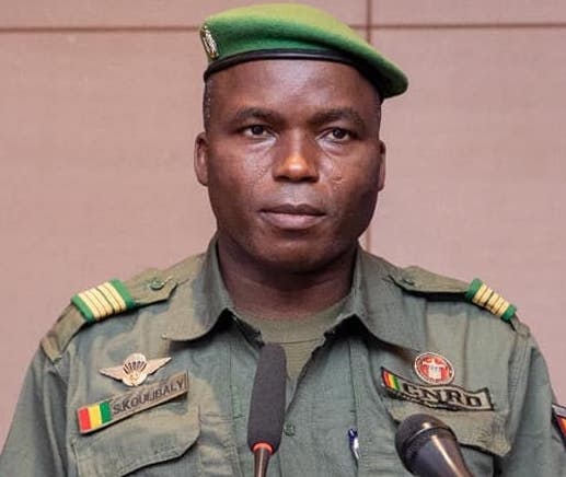 Guinée/Tribunal militaire: Le Général Sadiba Coulibaly condamné à 5 ans de prison