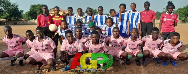 Kissidougou/Sport: L’équipe féminine du lycée Alpha Condé remporte le tournoi de ‘’Football Genre Transformateur’’