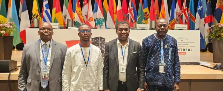 Guinée : La belle moisson du CNT à la 49ème session du Parlement de la Francophonie à Montréal 