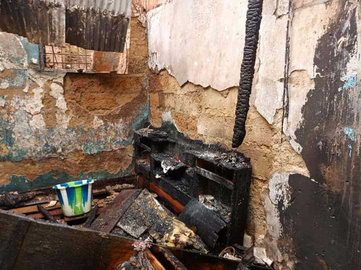 Conakry/Incendie : Une maison et son contenu partis en fumée à Dabondy-Raîls
