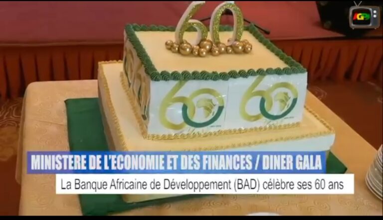 Ministère de l’Economie et des Finances / Dîner gala : la Banque Africaine de Développement (BAD) célèbre ses 60 ans.