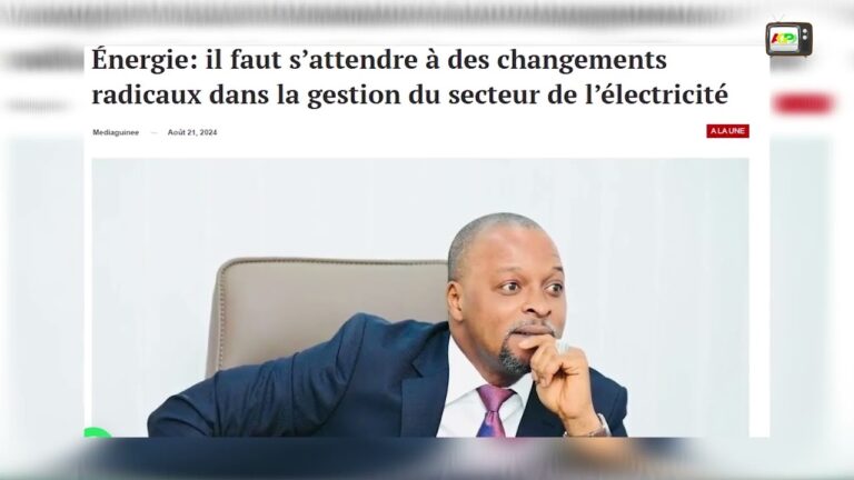 SUIVEZ LA REVUE DE PRESSE DE L’AGENCE GUINEENNE DE PRESSE DU VENDREDI, 23 AOUT 2024