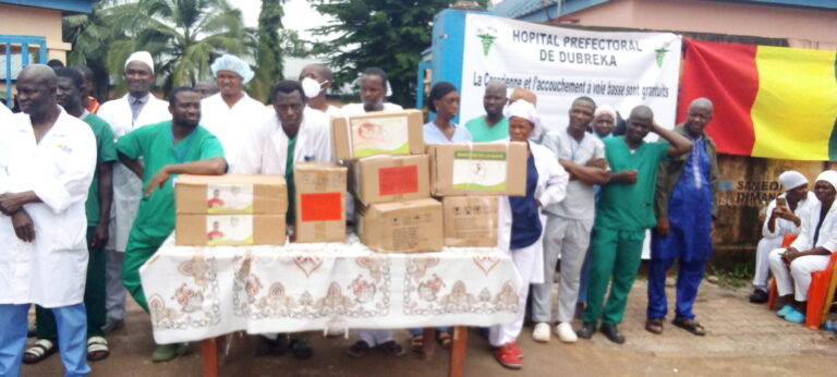 Dubréka/Santé :  des kits d’accouchement et de césarienne pour les structures sanitaires