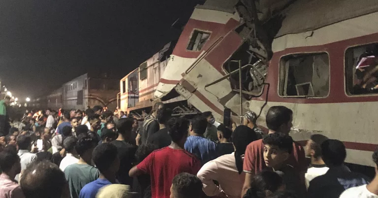 Égypte : au moins trois morts et 40 blessés dans un accident ferroviaire
