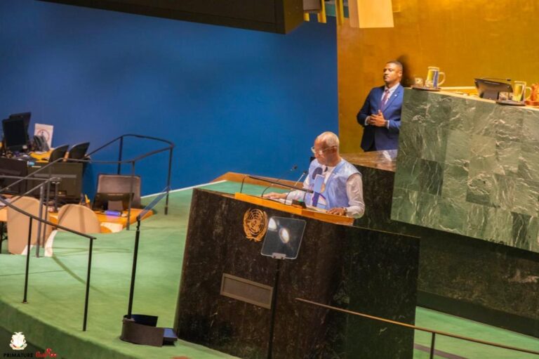 New-York/AG de l’ONU [UN79]:  »Nous avons choisi de tourner la page de l’instabilité pour écrire une nouvelle histoire », a indiqué Bah Oury (discours intégral)
