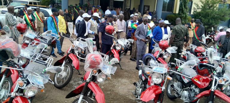 Boké-Administration : L’ANAFIC dote les communes de Boké, Boffa, Gaoual et Koundara en engins roulant