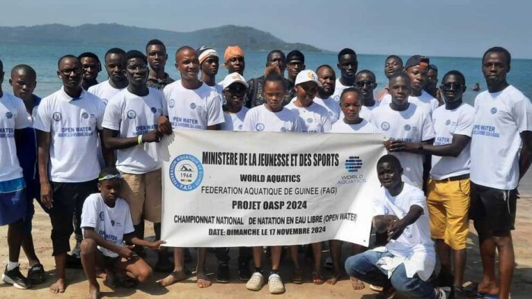 Guinée/ Natation : Lancement de la 4ème édition du Championnat national de natation en eau libre