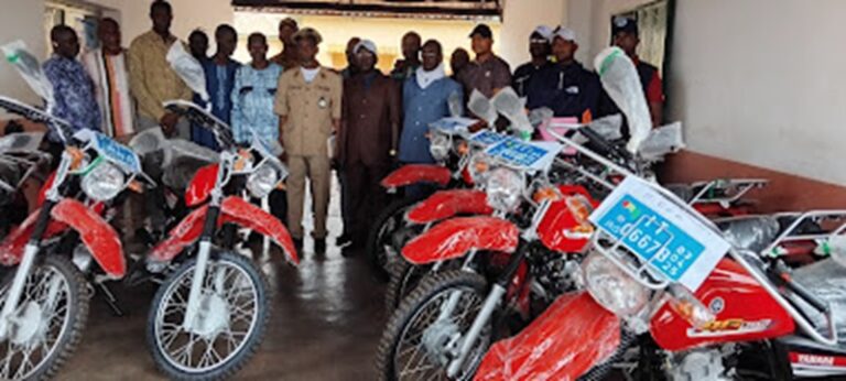 Boké/Santé : Remise de 23 motos YAMAHA AG aux districts sanitaires de la région