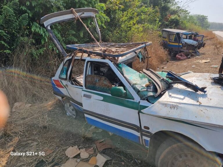 Forécariah: Un accident de la circulation fait 5 morts dont 3 femmes sierra-léonaises