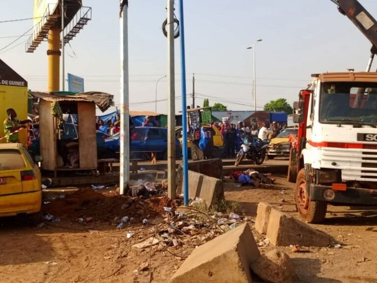 Conakry : Quatre (4) ouvriers meurent électrocutés à Gbessia rond-point