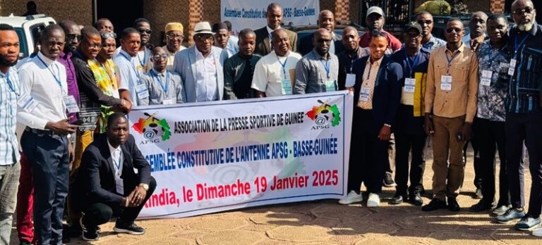 Kindia/Médias : L’Association de la presse sportive de Guinée met en place sa première antenne régionale