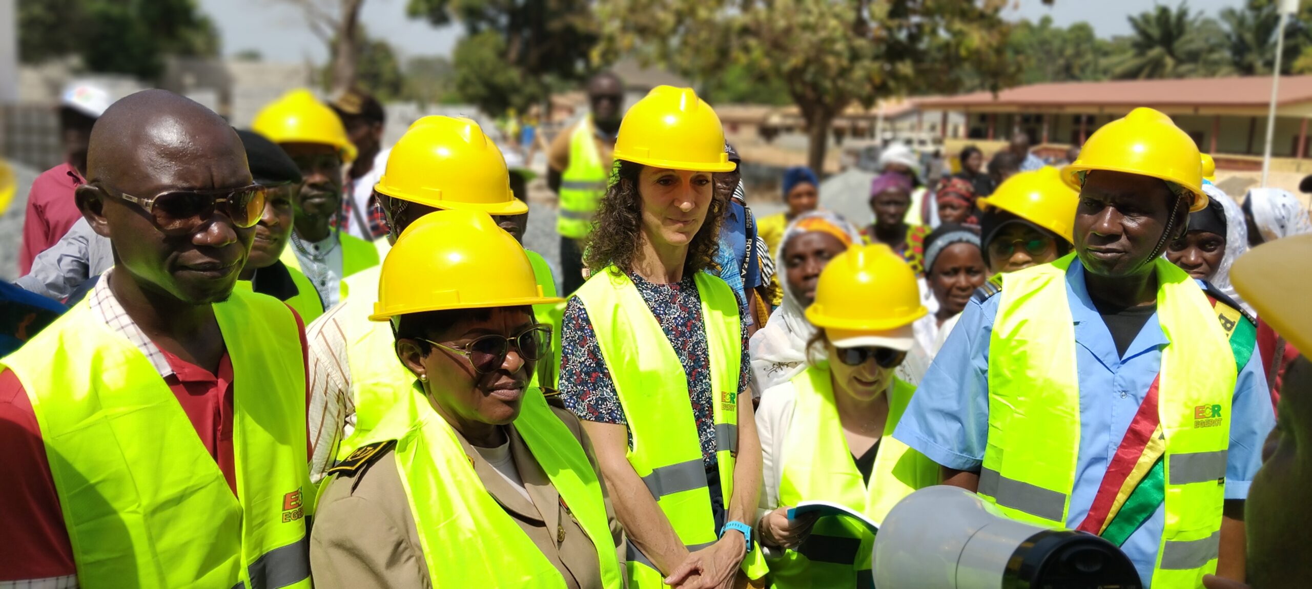 Afd Construction Boké : La Directrice adjointe de l’AFD visite les chantiers de ...