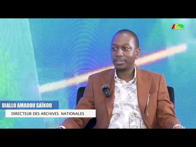 L’INVITÉ(E) DE LA RÉDACTION REÇOIT M. AMADOU SAÏKOU DIALLO, DIRECTEUR DES ARCHIVES NATIONALES.