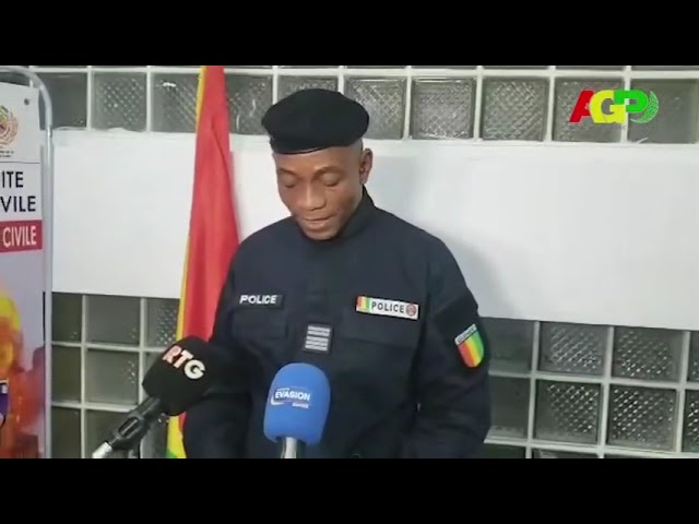 GUINÉE / FESTIVTÉS DE FIN D’ANNÉE 2024  La Police nationale présente le bilan des accidents