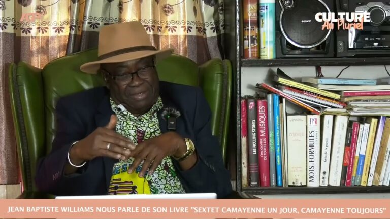 AGP/CULTURE AU PLURIEL : LE JOURNALISTE ET ÉCRIVAIN GUINÉEN JEAN BAPTISTE WILLIAMS VIENT DE SORTIR UN LIVRE INTITULÉ  »SEXTET CAMAYENNE UN JOUR, CAMAYENNE SOFA TOUJOURS ».