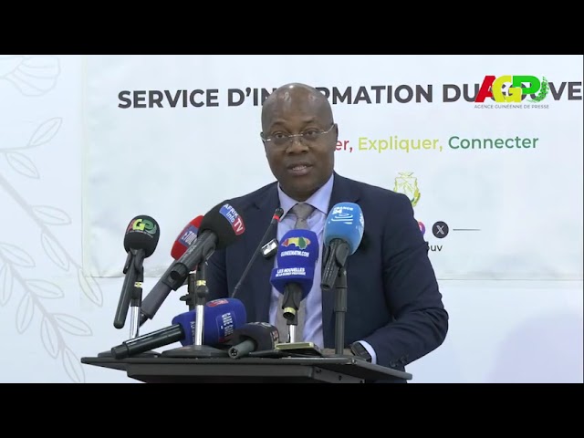 COMMUNICATION GOUVERNEMENTALE : LE PORTE-PAROLE ANNONCE LE LANCEMENT DE GUINÉE GOUV
