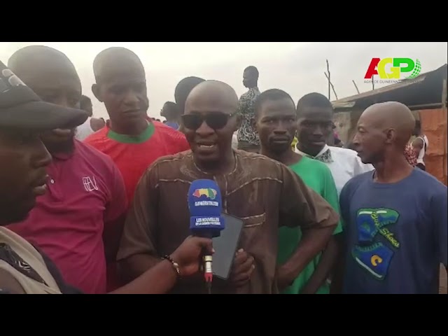 CONAKRY / INCENDIE À DABONDY 1 : Plusieurs ateliers de menuiserie réduits en cendres