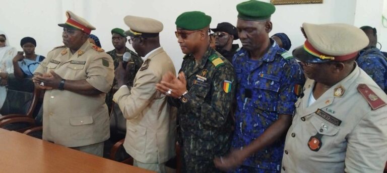 Boké : Le nouveau préfet Colonel Alsény Camara prend fonction
