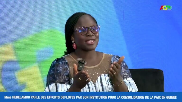 L’INVITÉ(E) DE LA RÉDACTION REÇOIT LA COORDINATRICE PAR INTÉRIM DU RÉSEAU OUEST-AFRICAIN POUR L’ÉDIFICATION DE LA PAIX, Mme KOLY LUCIE HÉBÉLAMOU.