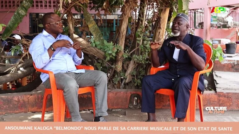 CULTURE AU PLURIEL EST ALLÉ À LA RENCONTRE D’UNE ANCIENNE GLOIRE DE LA MUSIQUE GUINÉENNE EN LA PERSONNE DE ANSOUMANE KALOGA DIT BELMONDO DU HOROYA BAND.