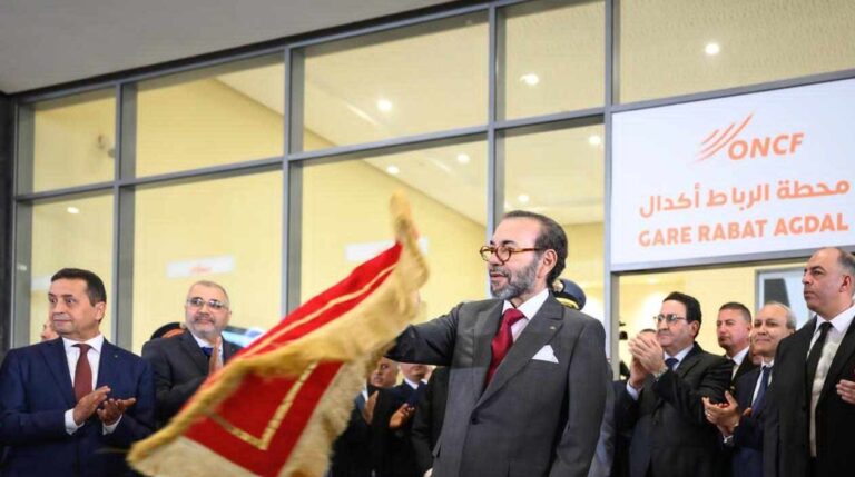 Maroc : le Roi Mohammed VI lance les travaux de réalisation de la Ligne à Grande Vitesse Kénitra-Marrakech