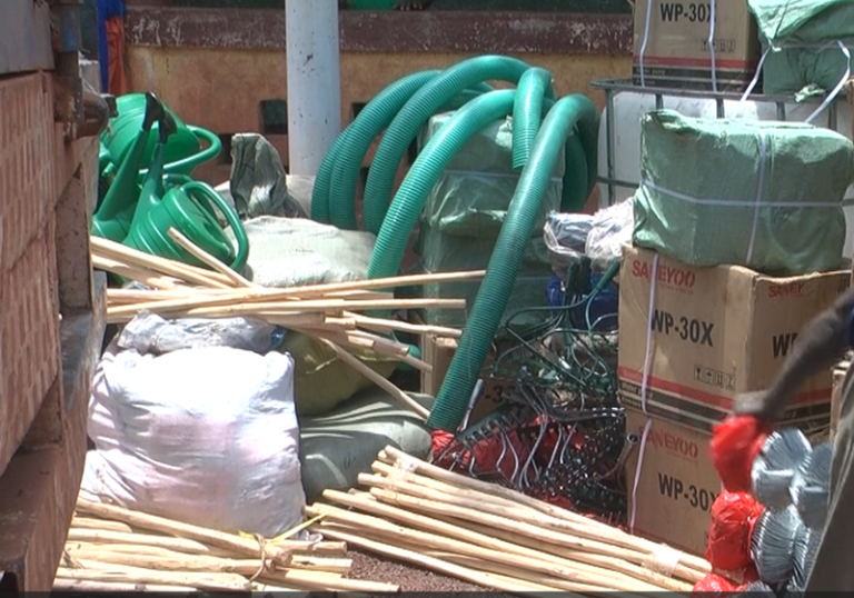 Kindia /Madina Oula: CECI-Guinée apporte un appui en intrants et équipements à quatre (4) groupements agricoles