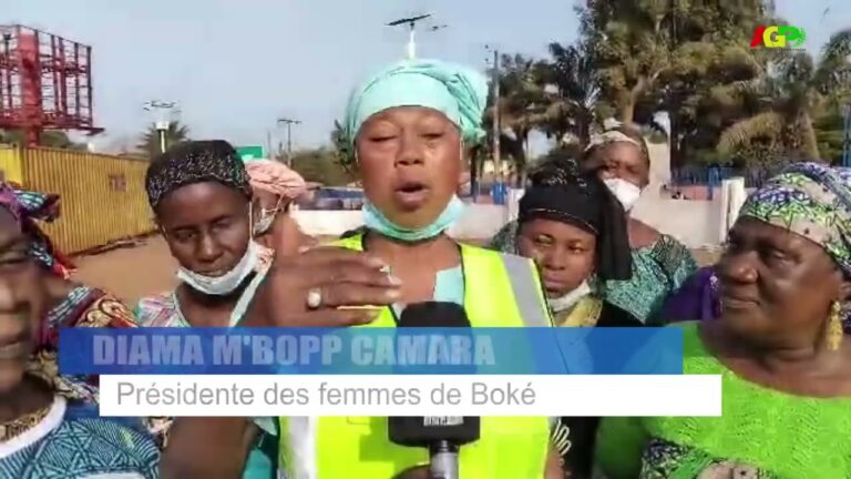 BOKÉ / LES FEMMES ENGAGÉES À ASSAINIR LES LIEUX PUBLICS DE LA COMMUNE URBAINE