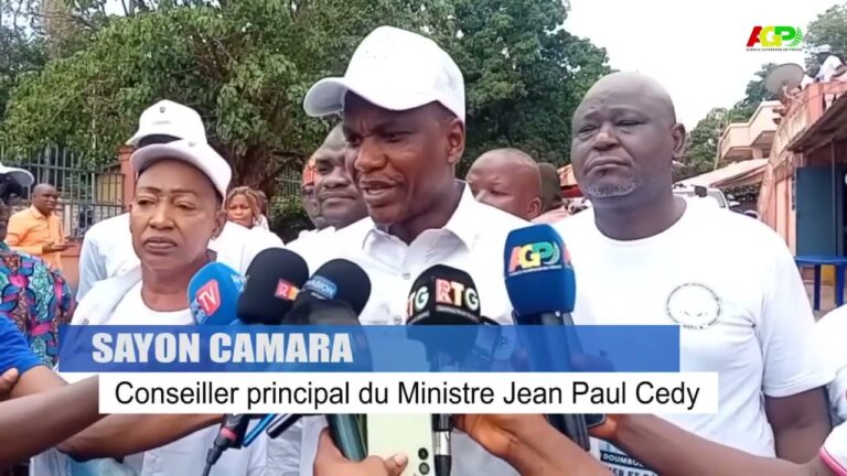 KINDIA : LE CORPS ENSEIGNANTS SOUTIENT LES ACTIONS POSÉES PAR LE GENERAL MAMADI DOUMBOUYA