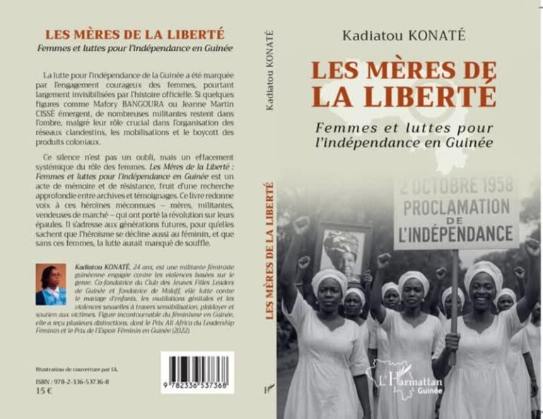 Guinée/72 heures du Livre: Kadiatou Konaté signe son roman ‘’Les Mères de la Liberté ; Femmes et luttes pour l’indépendance en Guinée ’’