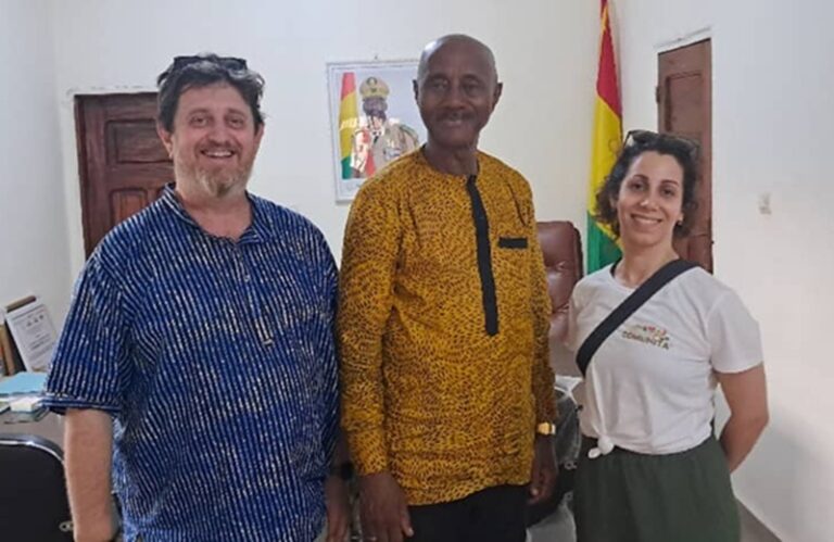 Guinée-Coopération: Visite de travail d’une délégation italienne dans la commune de Tombolia
