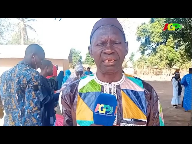 KINDIA / BANGOUYA : Le président de district demande aux citoyens de rester fidèles aux autorités du CNRD