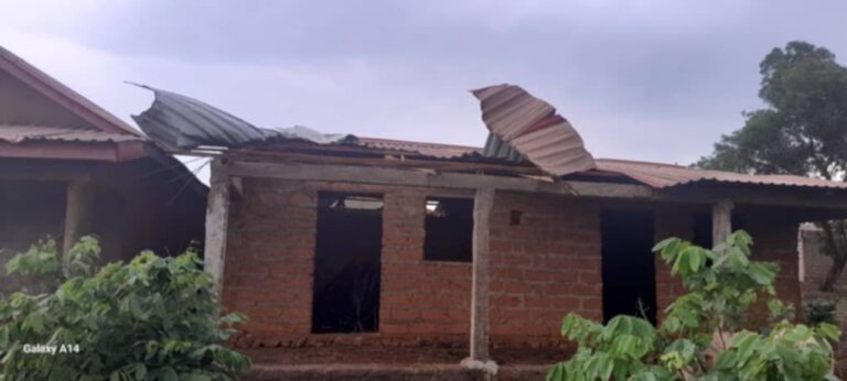 Dubréka: Une tornade fait d’importants dégâts matériels  à Tondon