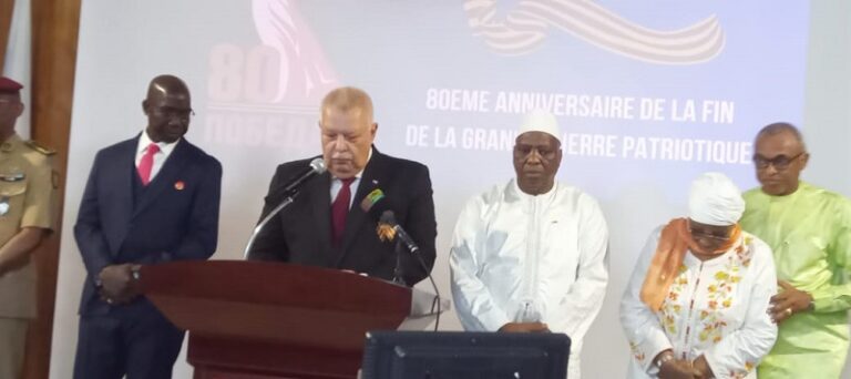 Coopération: L’ Ambassade de la Russie en Guinée célèbre le 80ème anniversaire de la Victoire du peuple soviétique contre le nazisme