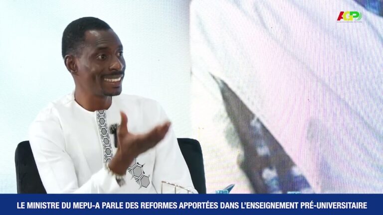 L’INVITÉ(E) DE LA RÉDACTION REÇOIT CE SAMEDI LE MINISTRE DE L’ENSEIGNEMENT PRÉ-UNIVERSITAIRE ET DE L’ALPHABÉTISATION, JEAN PAUL CÉDY. AVEC LUI NOUS AVONS PARLÉ DES GRANDES RÉFORMES QU’IL A APPORTÉES DANS LE SECTEUR EDUCATIF DEPUIS SA NOMINATION IL Y A UNE ANNÉE.