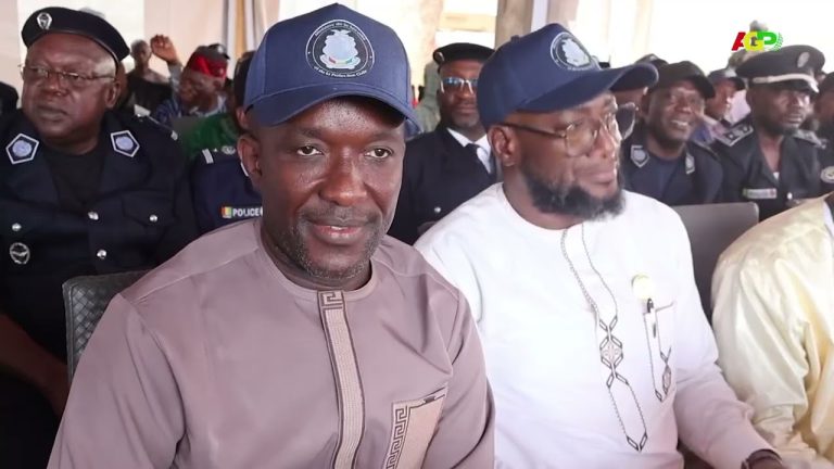 GUINÉE / SÉCURITÉ : CÉRÉMONIE DE POSE DE LA PREMIÈRE PIERRE DE LA DIRECTION RÉGIONALE DE LA POLICE DE CONAKRY