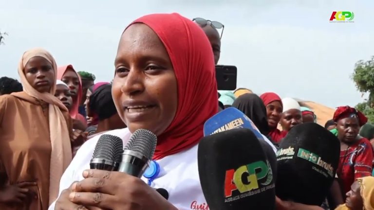 LÉLOUMA / PN-RAVEC : GÉNÉRALE AMINATA DIALLO SENSIBILISE LES POPULATIONS SUR LES AVANTAGES DU RECENSEMENT BIOMÉTRIQUE
