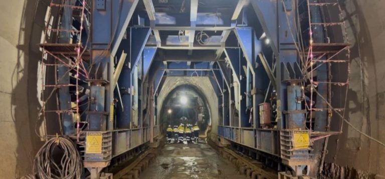 Beyla-Projet Simandou : Rio Tinto Simfer franchit le  tunnel ferroviaire de Nionsomoridou